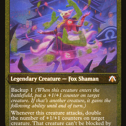 Bright-Palm, Soul Awakener [March of the Machine Commander] Etched Foil