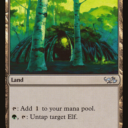 Wirewood Lodge [Duel Decks Anthology: Elves vs. Goblins] Foil