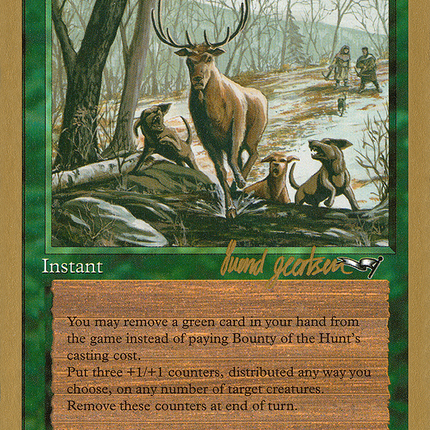 Bounty of the Hunt [World Championship Decks 1997]