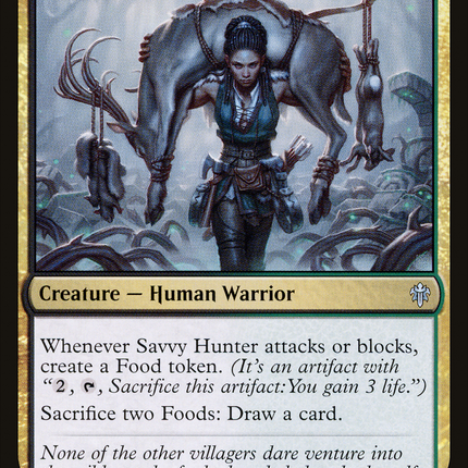 Savvy Hunter [Throne of Eldraine]