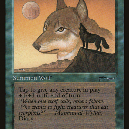 Wyluli Wolf [Arabian Nights]