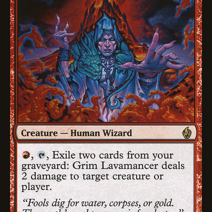 Grim Lavamancer [Premium Deck Series: Fire and Lightning] Foil