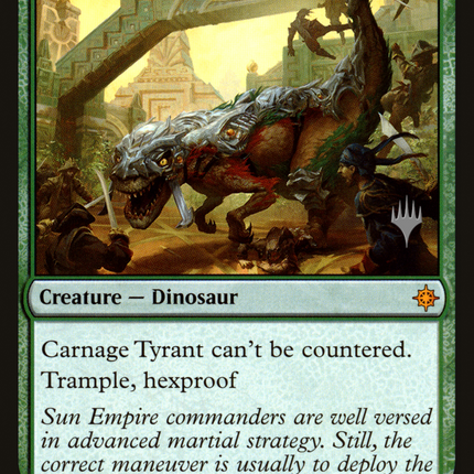 Carnage Tyrant [Ixalan Promos]