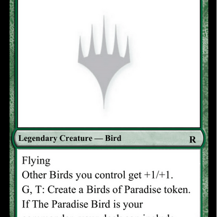 The Paradise Bird [Unknown Event]