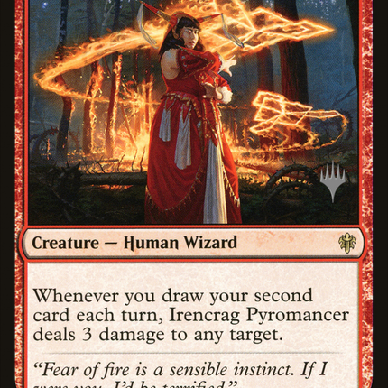 Irencrag Pyromancer [Throne of Eldraine Promos]