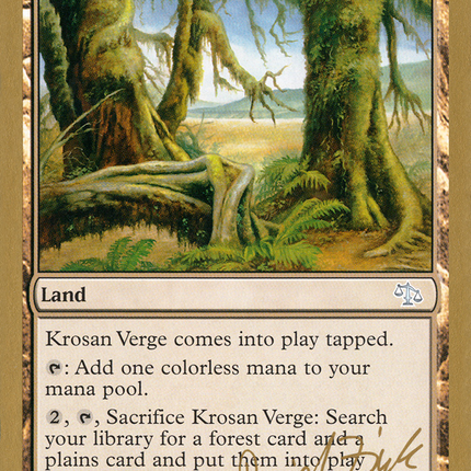 Krosan Verge [World Championship Decks 2003]