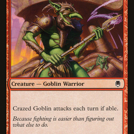 Crazed Goblin [Darksteel]