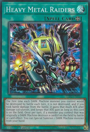 Heavy Metal Raiders (Super Rare) [LED2-EN016] 1st Edition