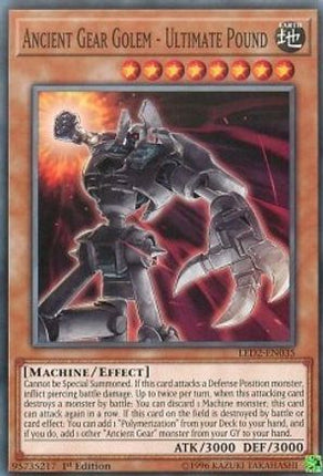 Ancient Gear Golem - Ultimate Pound [LED2-EN035] Common