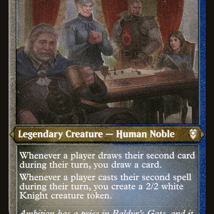 The Council of Four [Commander Legends: Battle for Baldur's Gate] Etched Foil