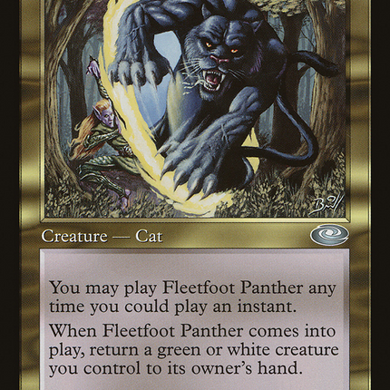 Fleetfoot Panther (Retro) [The List]