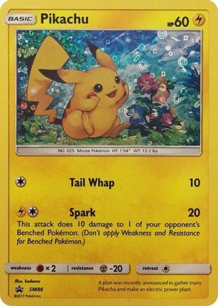 Pikachu - SM86 (General Mills Promo) - SM86/null [Miscellaneous Cards & Products] Holofoil