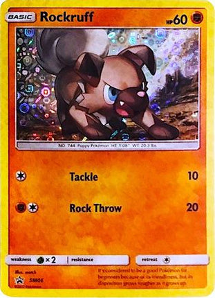 Rockruff - SM06 (General Mills Promo) - SM06/null [Miscellaneous Cards & Products] Holofoil