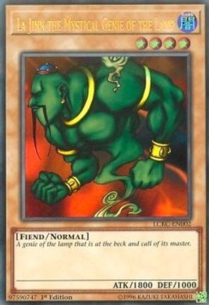 La Jinn the Mystical Genie of the Lamp (Ultra Rare) [LCKC-EN002] 1st Edition