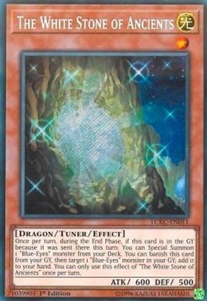 The White Stone of Ancients (Secret Rare) [LCKC-EN011] Unlimited
