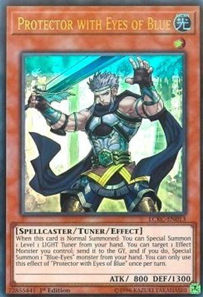 Protector with Eyes of Blue (Ultra Rare) [LCKC-EN013] Unlimited
