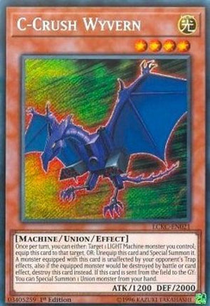 C-Crush Wyvern (Secret Rare) [LCKC-EN021] 1st Edition