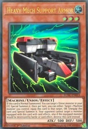 Heavy Mech Support Armor (Ultra Rare) [LCKC-EN023] Unlimited