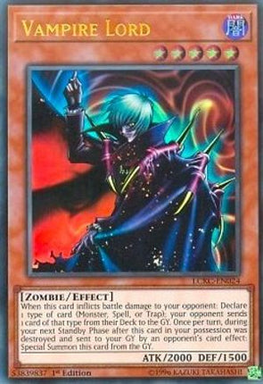 Vampire Lord (Ultra Rare) [LCKC-EN024] 1st Edition