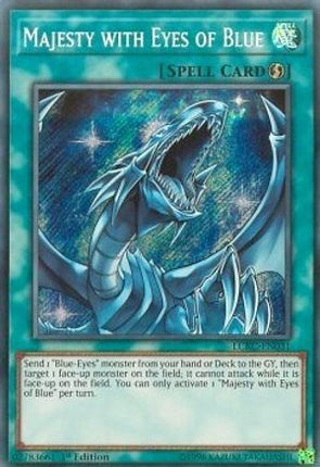 Majesty with Eyes of Blue (Secret Rare) [LCKC-EN031] Unlimited