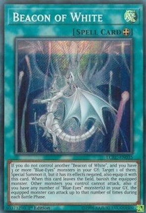 Beacon of White (Secret Rare) [LCKC-EN035] 1st Edition