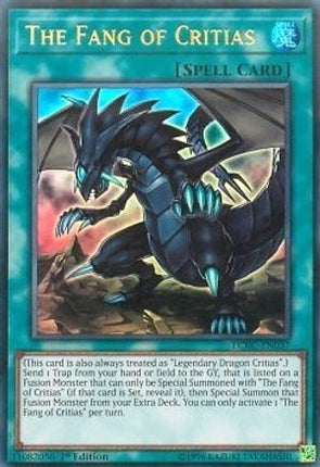 The Fang of Critias (Ultra Rare) [LCKC-EN037] 1st Edition