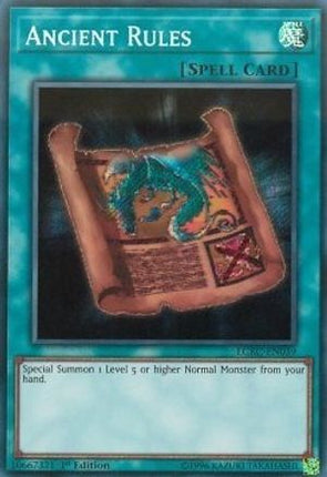 Ancient Rules (Secret Rare) [LCKC-EN039] 1st Edition