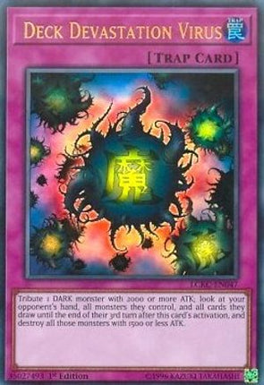 Deck Devastation Virus (Ultra Rare) [LCKC-EN047] Unlimited