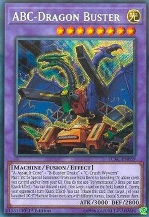 ABC-Dragon Buster (Secret Rare) [LCKC-EN059] Unlimited