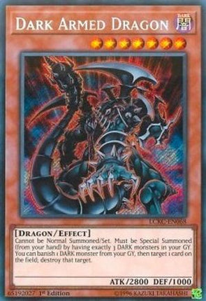 Dark Armed Dragon (Secret Rare) [LCKC-EN068] Unlimited