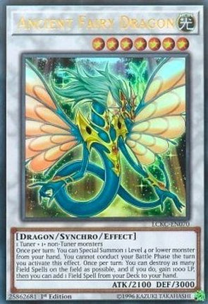 Ancient Fairy Dragon (Ultra Rare) [LCKC-EN070] 1st Edition
