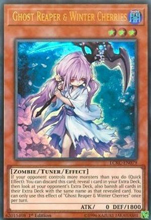 Ghost Reaper & Winter Cherries (Ultra Rare) [LCKC-EN079] 1st Edition