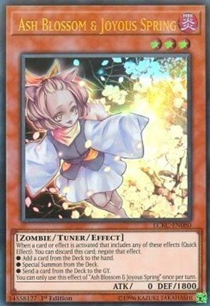 Ash Blossom & Joyous Spring (Ultra Rare) [LCKC-EN080] Unlimited