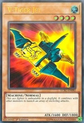 V-Tiger Jet (Ultra Rare) [LCKC-EN082] 1st Edition