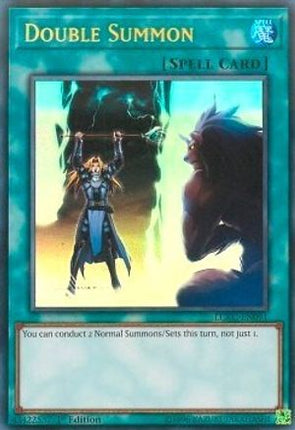 Double Summon (Ultra Rare) [LCKC-EN091] Unlimited