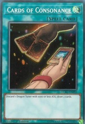 Cards of Consonance (Secret Rare) [LCKC-EN092] Unlimited