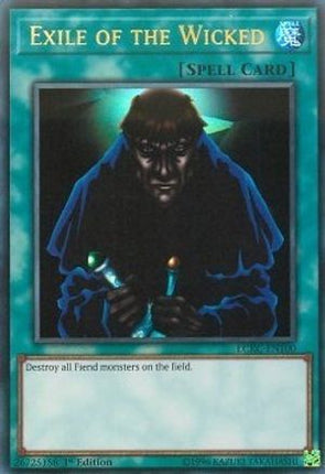 Exile of the Wicked (Ultra Rare) [LCKC-EN100] 1st Edition