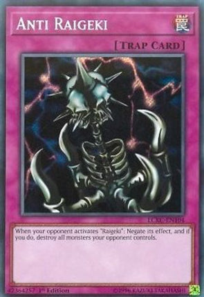 Anti Raigeki (Secret Rare) [LCKC-EN104] Unlimited