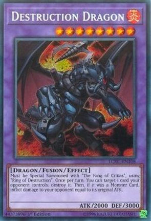 Destruction Dragon (Secret Rare) [LCKC-EN108] Unlimited