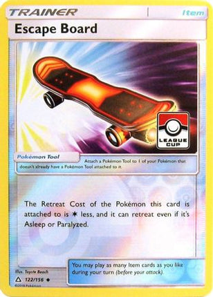 Escape Board - 122/156 (League Cup) [League & Championship Cards] Reverse Holofoil