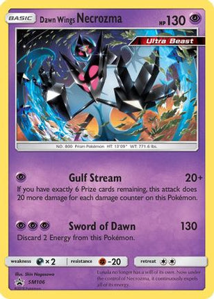 Dawn Wings Necrozma - SM106 - null/null [SM Promos] Holofoil