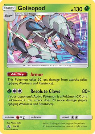 Golisopod - SM52 - SM52/null [SM Promos] Holofoil