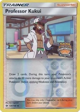 Professor Kukui - 128/149 (Regional Championships) [League & Championship Cards] Reverse Holofoil