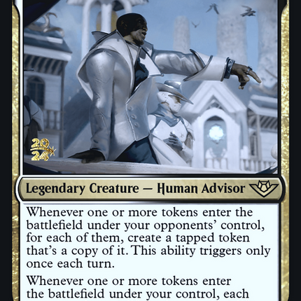 Kambal, Profiteering Mayor [Outlaws of Thunder Junction Promos] Prerelease Foil