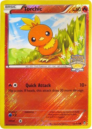 Torchic - 12/111 (City Championships) [League & Championship Cards] Reverse Holofoil