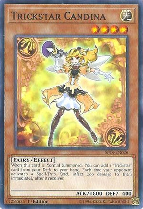 Trickstar Candina (Common / Short Print) [SP18-EN020] 1st Edition