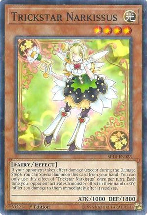 Trickstar Narkissus (Starfoil) (Starfoil Rare) [SP18-EN023] 1st Edition