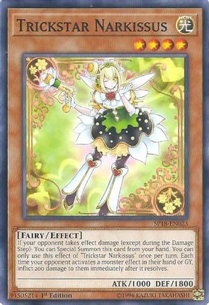Trickstar Narkissus (Common / Short Print) [SP18-EN023] 1st Edition