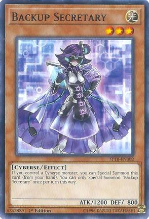 Backup Secretary (Common / Short Print) [SP18-EN002] 1st Edition