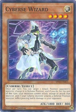 Cyberse Wizard (Common / Short Print) [SP18-EN003] 1st Edition